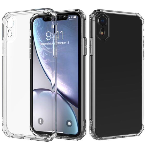 Fonu Anti-Shock Verstevigde Achterkantje iPhone XR 1