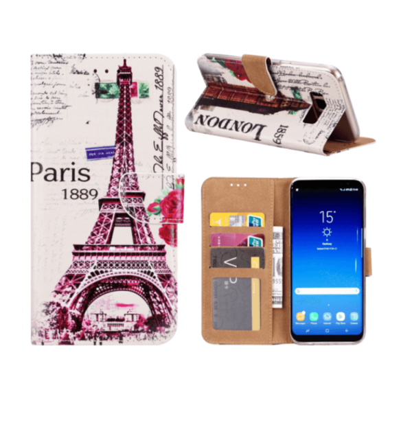 Parijs Boekmodelhoesje Samsung Galaxy S8 Plus -1