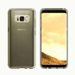 variatie FONU Siliconen Achterkant Hoesje Samsung S8 – Zwart/Transparant