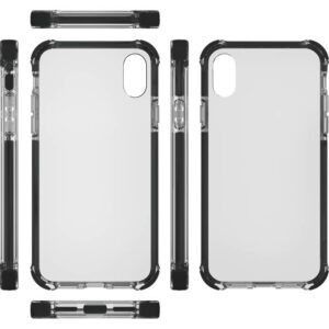 Livon+ Tactical Armor iPhone XS / X - Zwart/Transparant -4