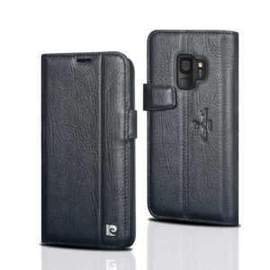Pierre Cardin Lederen Boekmodel Samsung Galaxy S9 - Zwart -3