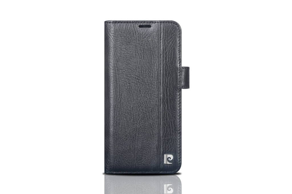 Pierre Cardin Lederen Boekmodel Samsung Galaxy S9 - Zwart