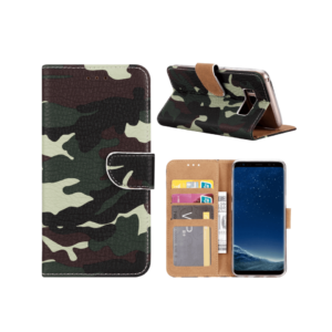 Camoprint Boekmodelhoesje Samsung Galaxy S8