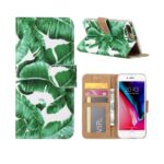 variatie Fonu Booklet Hoesje Bladeren iPhone 8 Plus – 7 Plus