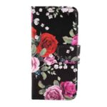 variatie FONU Bookcover Zwarte Rozen iPhone 6S / 6