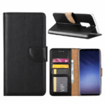 variatie FONU Book Cover Beschermhoesje Samsung Galaxy Galaxy S9 Plus – Zwart