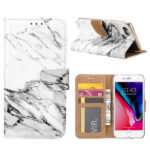 variatie Book Case Marmerenprint iPhone 8 / 7 / SE (2020)