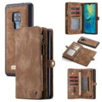 variatie CaseMe Vintage Wallet Cover Huawei Mate 20 – Bruin
