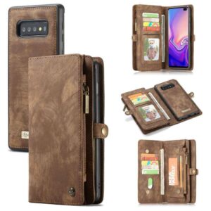 Manifesteren rotatie weg Caseme vintage Wallet Case Samsung Galaxy S10 Plus - Bruin