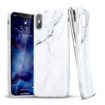 variatie ESR Telefooncover Marble iPhone XS / X – Wit