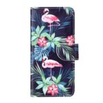 variatie FONU Bookcase Hoesje Flamingo’s iPhone SE / 5S / 5
