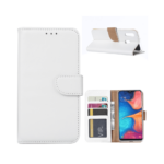 variatie FONU Book Cover Beschermhoesje Samsung Galaxy A20e (SM-A202) – Wit