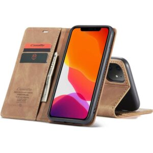 Caseme retro Book Telefoonhoesje iPhone 11 – Bruin