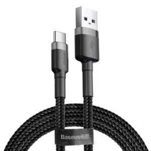 Baseus USB-Type C Kabel 2M – Grijs