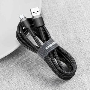 Baseus USB-Type C Kabel 2M – Grijs