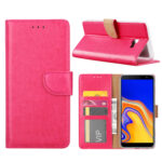 variatie FONU Booklet Cover Samsung J4+ (SM-J415) – Donkerroze