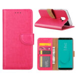 variatie FONU Book Cover Samsung J6 (SM-J600) – Donkerroze