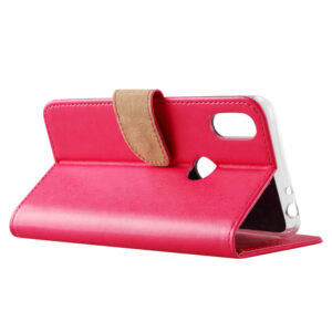 Boekmodelhoesje Motorola One - Donkerroze