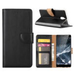 variatie FONU Book Cover Beschermhoesje Nokia 5.1 – Zwart