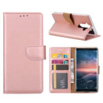 variatie FONU Book Smartphonehoesje Nokia 8 Sirocco – Rose Goud