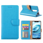variatie FONU Telefoonboekje Nokia 5.1 Plus – Turquoise