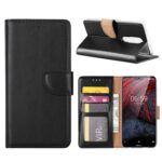 variatie FONU Booklet Case Nokia 6.1 Plus – Zwart