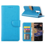variatie FONU Book Cover Beschermhoesje Nokia 7 Plus – Turquoise
