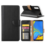 variatie FONU Booklet Hoesje Samsung A7 (2018) – Zwart