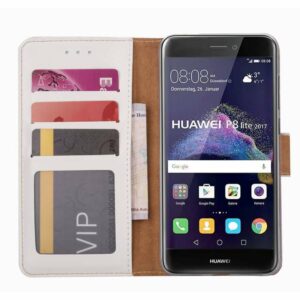 Boekmodelhoesje Huawei P8 Lite (2017) - Wit -4