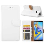 variatie FONU Book Smartphonehoesje Samsung Galaxy J6+ (SM-J610) – Wit