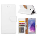 variatie FONU Book Cover Beschermhoesje Samsung Galaxy J4 (SM-J400) – Wit