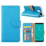 variatie FONU Bookcase Telefoonhoesje Samsung J6 (SM-J600) – Turquoise