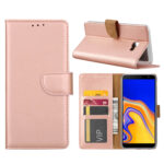 variatie FONU Book Cover Samsung J4+ (SM-J415) – Rosé Goud