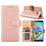 variatie FONU Boekmodel Samsung J6+ (SM-J610) – Rose Gold