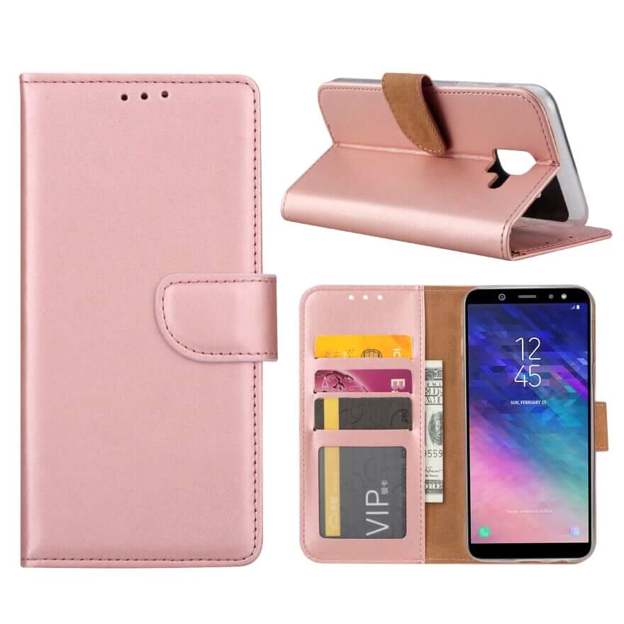 Boekmodelhoesje Samsung Galaxy S5 / S5 Neo - Geelgoud