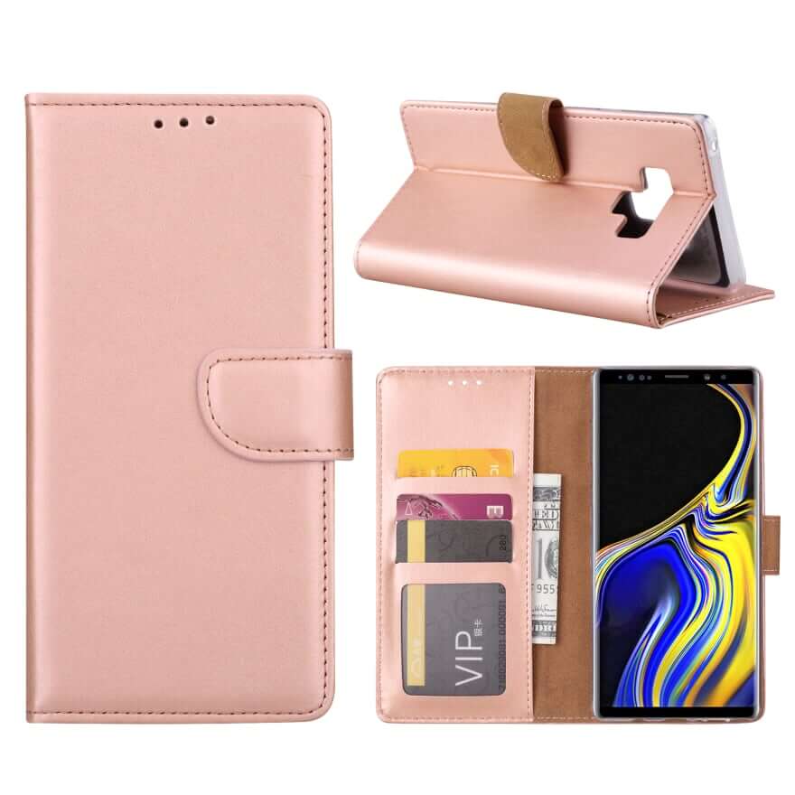 Boekmodelhoesje Samsung Galaxy Note 9 - Roségoud -1
