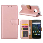 variatie FONU Book Cover Motorola Moto G6 – Rosé Goud