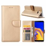 variatie FONU Booklet Case Samsung J4+ (SM-J415) – Goud