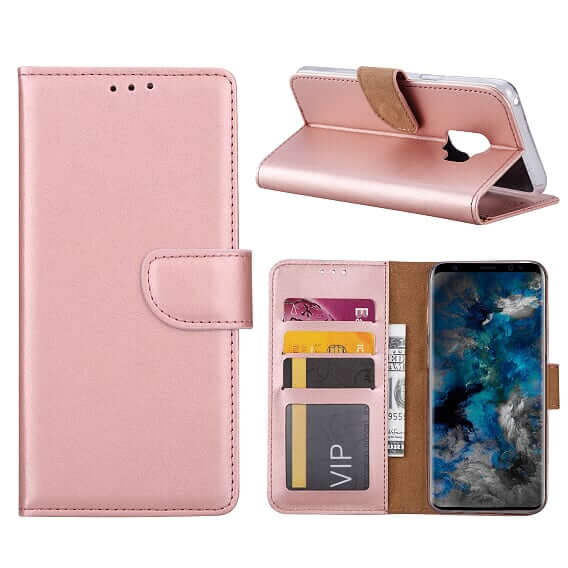 Boekmodelhoesje Samsung Galaxy S9 - Roségoud -1