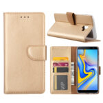 variatie FONU Telefoonboekje Samsung J6+ (SM-J610) – Goud