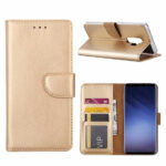 variatie FONU Booklet Hoesje Samsung Galaxy S9 Plus – Goud