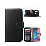 variatie FONU Bookcase Telefoonhoesje Samsung Galaxy A20e (SM-A202) – Zwart