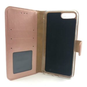 Boekmodel Hoesje iPhone 8 Plus - 7 Plus - Rosegoud