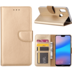 variatie FONU Bookcase Hoesje Huawei P20 Lite – Goud