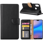 variatie FONU Booklet Case Huawei P20 Lite – Zwart