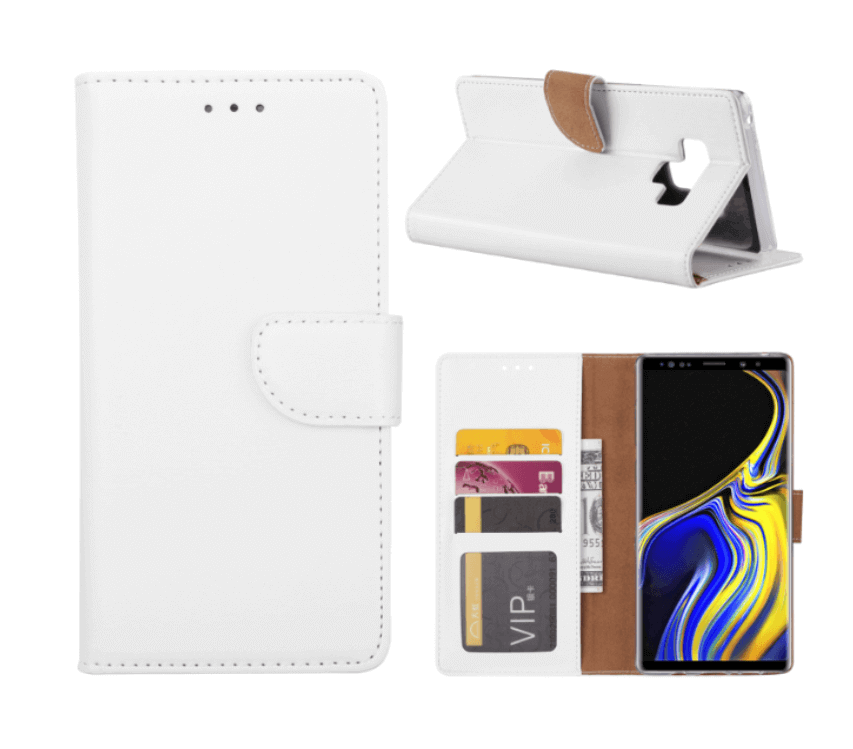 Boekmodelhoesje Samsung Galaxy Note 9 - Wit