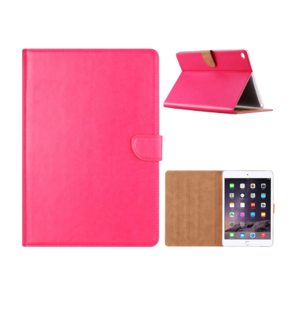 Boekmodelhoesje iPad Mini 123 - Roze