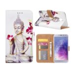 variatie FONU Booklet Cover Boeddha Print Samsung J4 (SM-J400)