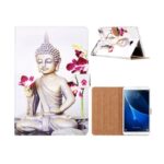 variatie FONU Booklet Case Boeddha Print Samsung Tab A 10.1 2016 (SM-T580 / SM-T585)