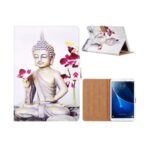 variatie FONU Book Cover Beschermhoes Buddha Samsung Galaxy Tab A 10.5 2018 (SM-T590 / SM-T595)